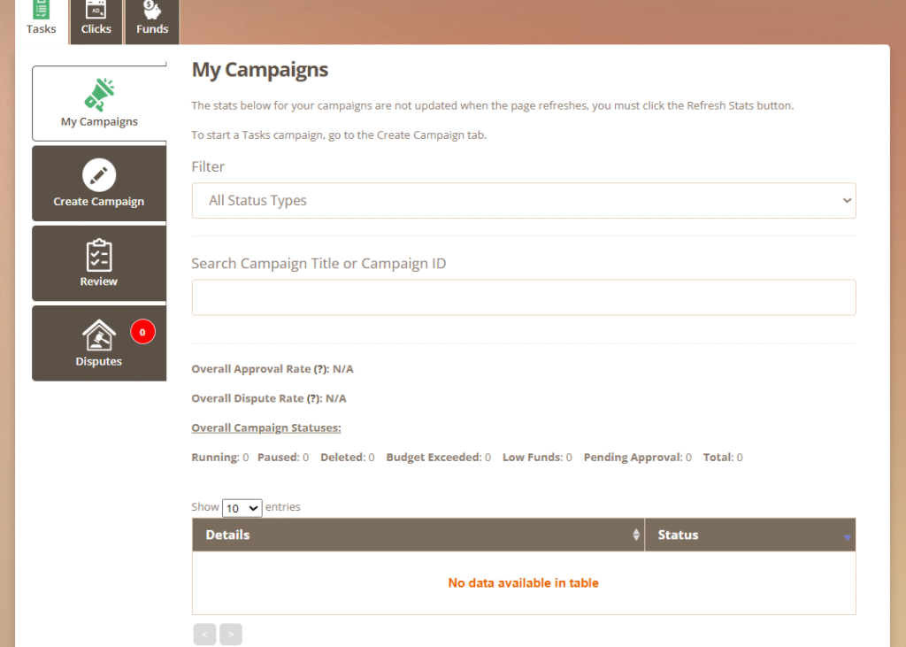 TimeBucks Par Task Create Karna