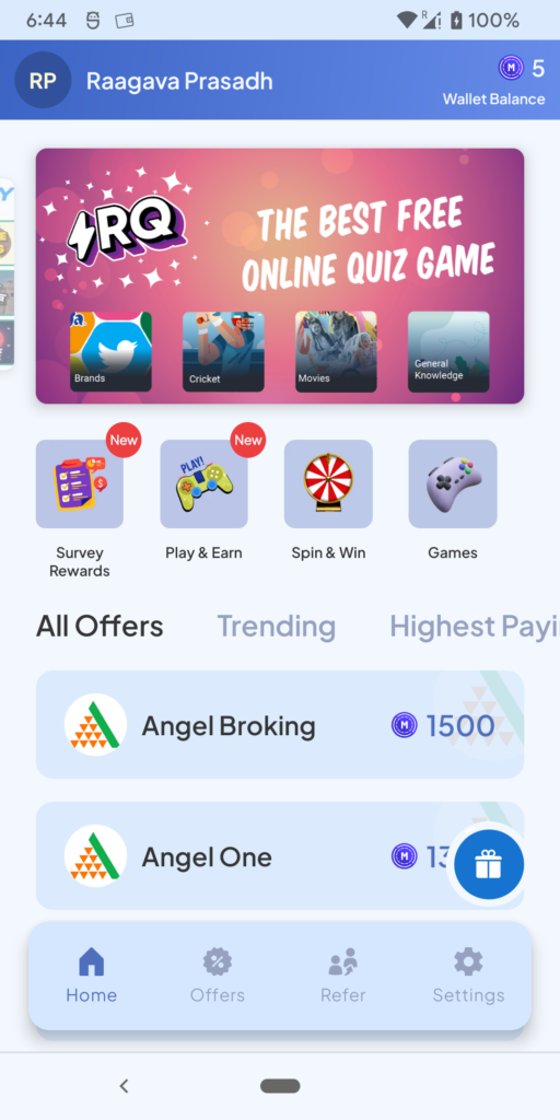 Moneyhi App