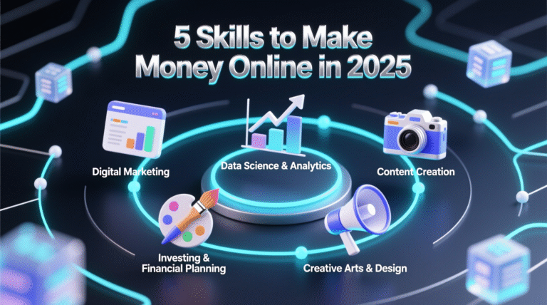 5 Skills to make money online in 2025