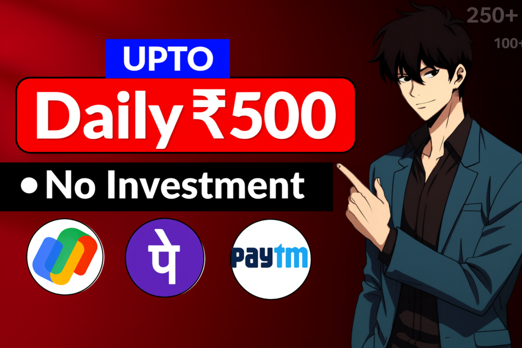 online earn money without investment in indian rupee