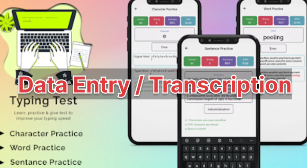 Audio Transcription & Data Entry