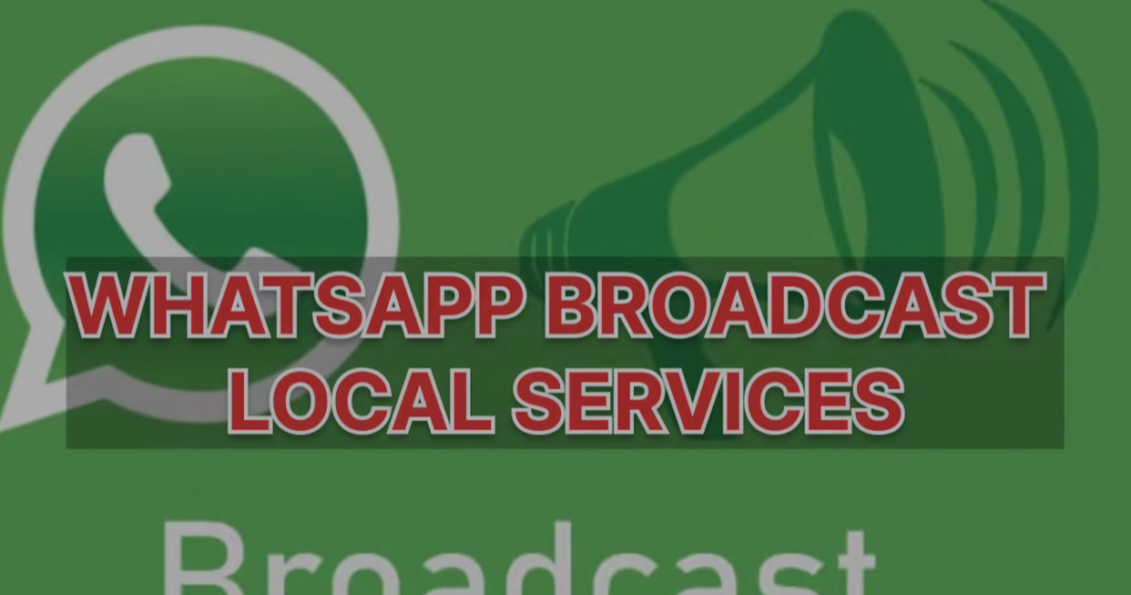 WhatsApp Local Service Promotion
