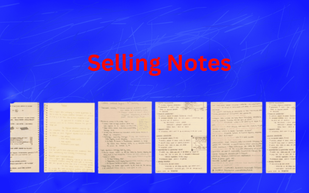 Selling Notes