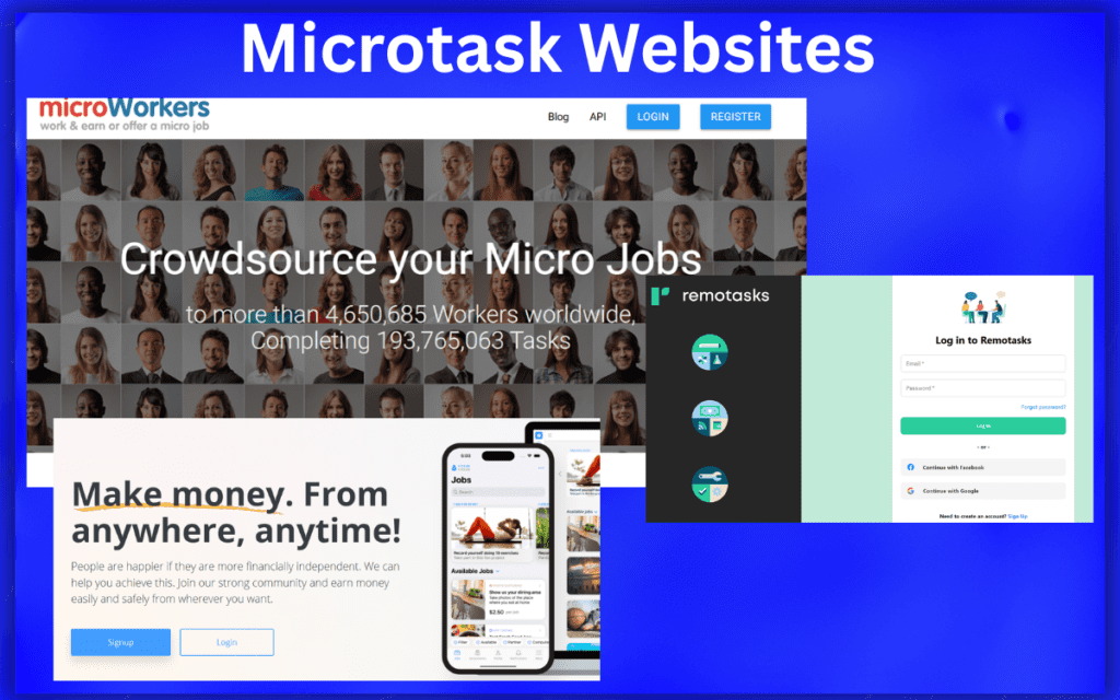 Microtask Websites