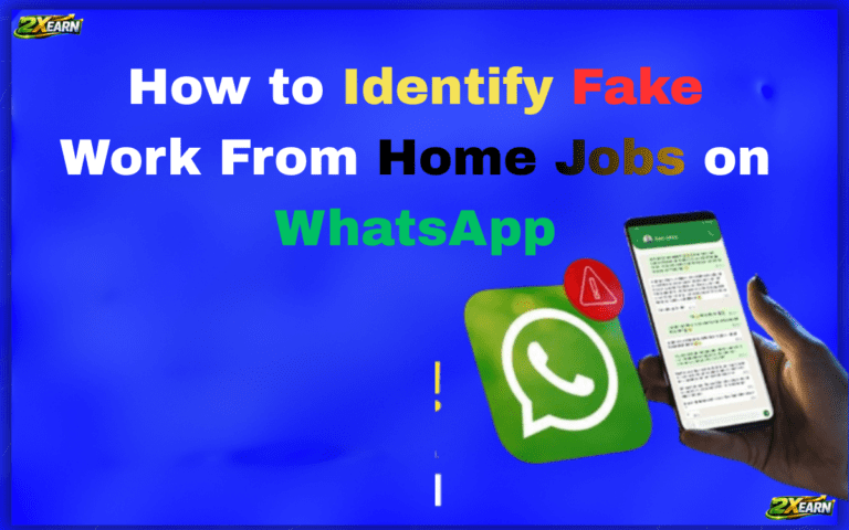 How to Identify Fake Work From Home Jobs on WhatsApp