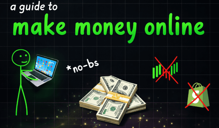 How to Actually Make Money Online